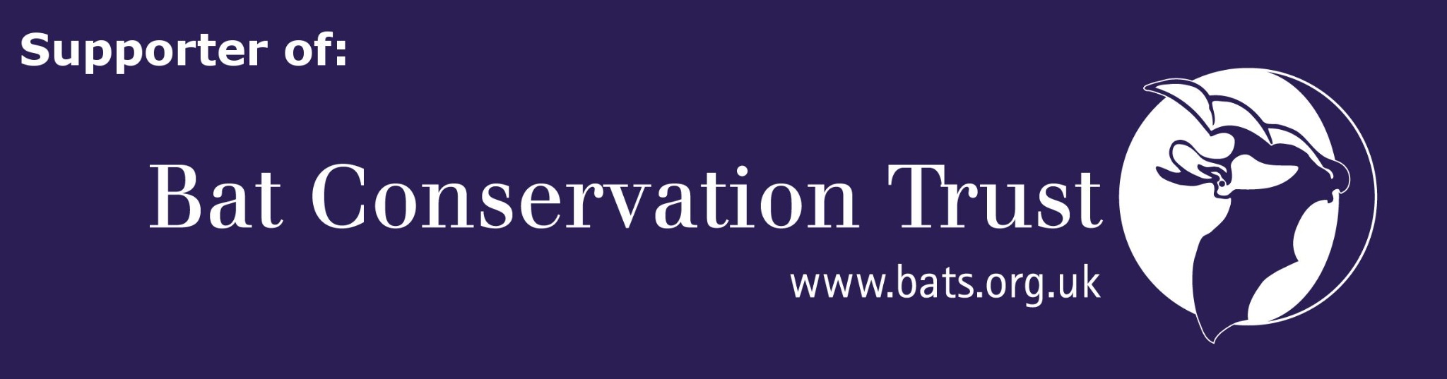 Supporter of Bat Conservation Trust