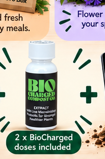 30ml BioCharged bottle concept shown as part of the Gro Box system
